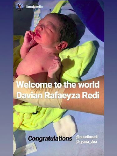 Arti Nama Anak Kedua Ryana Dea Davian Rafaeyza Redi