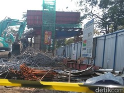 Cor Tol BORR Ambruk, Proyek Disetop Sementara