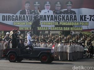 Puncak HUT Bhayangkara: Masyarakat Jatim Diajak Jaga Persatuan Puncak HUT Bhayangkara: Masyarakat Jatim Diajak Jaga Persatuan