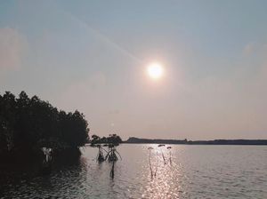 Menatap Syahdunya Senja di Pulau Pramuka