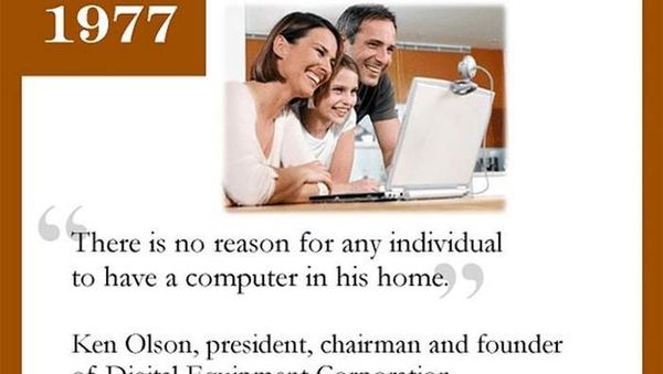 Deretan Prediksi Teknologi dari Sosok Tenar yang Salah Total