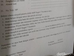 Heboh Surat Larangan Nikah untuk Siswa SMPN 7 Solo, Begini Faktanya