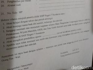 Heboh Surat Larangan Nikah untuk Siswa SMPN 7 Solo, Begini Faktanya Heboh Surat Larangan Nikah untuk Siswa SMPN 7 Solo, Begini Faktanya