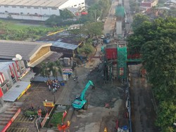 Awal Mula Insiden Cor Beton Tol Lingkar Bogor Ambrol