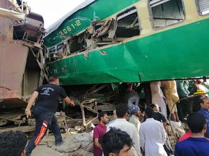 Tabrakan Kereta di Pakistan Tewaskan 11 Orang, 66 Luka-luka