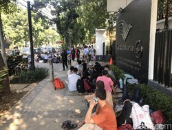 Pencari Suaka Masih di Kebon Sirih, Belum Pindah ke Islamic Center