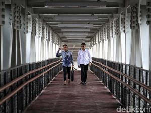 Menengok Skybridge Velodrome yang Sambungkan LRT-TransJ