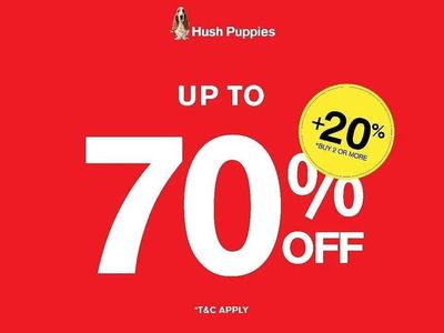 Hush Puppies Hingga Bershka, 10 Brand yang Bulan Ini Diskon Hingga 70%