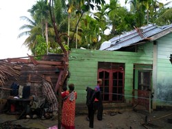 Hujan-Angin Kencang Hantam 4 Kecamatan di Bireuen Aceh, 12 Rumah Rusak