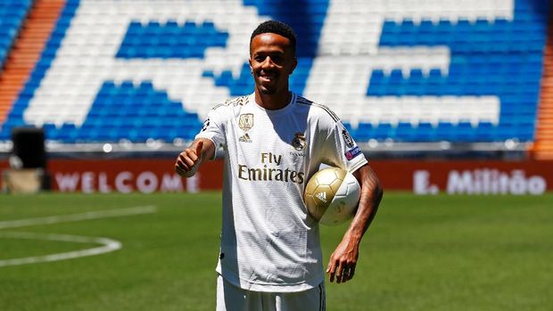 Eder Militao ingin mencetak sejarah di Real Madrid.
