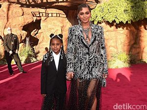 Mama Lion! Beyonce dan Blue Ivy tampil Cetar Bertabur Berlian