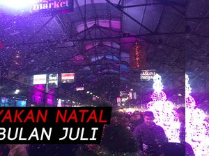 Semarak Winter Night Market, Saat Salju Turun di Kota Melbourne