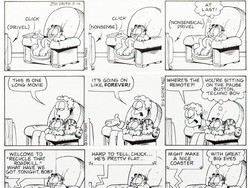 Komik Strip Si Kucing Gemuk Garfield Dilelang