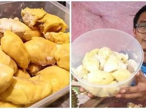 Pose Manis Manohara Saat Makan Hingga Penjual Durian Kupas yang Viral