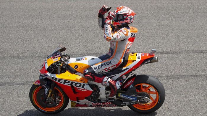 Ducati dan Honda perang komentar terkait Marc Marquez. (Foto: Mirco Lazzari gp / Getty Images)