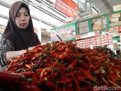 Di Pasar Legi Ponorogo, Harga Cabai Rp 60 Ribu/Kg