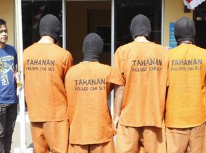 Tantan Cs Curi Perlengkapan Bayi Senilai Ratusan Juta di Cimahi