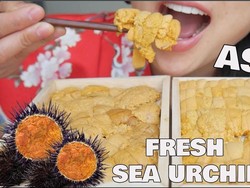 Wow! Wanita Ini Mukbang Makan Ratusan Potong Daging Bulu Babi