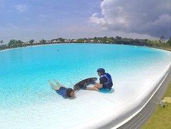 Gurun Telaga Biru Bintan Jadi Tempat Terbaik Selfie Para Milenial