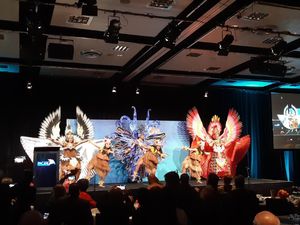 Pembukaan Pacific Exposition 2019, PM-Menteri Negara Pasifik Tabuh Tifa Pembukaan Pacific Exposition 2019, PM-Menteri Negara Pasifik Tabuh Tifa