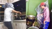 Ngakak! Begini Jadinya Kalau Para Suami Beraksi Saat Masak di Dapur