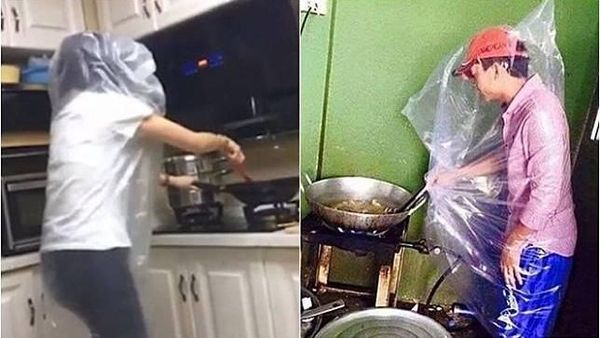 Ngakak! Begini Jadinya Kalau Para Suami Beraksi Saat Masak di Dapur