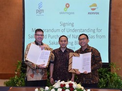 PGN Teken MoU Jual Beli Gas dengan Perusahaan Afiliasi Repsol Group