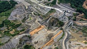 Melihat Proyek Bendungan Pencegah Banjir di Aceh dari Udara
