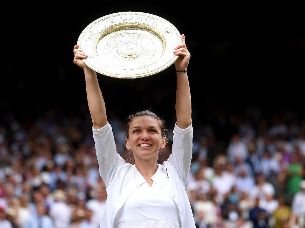 Simona Halep Juara Wimbledon 2019! Simona Halep Juara Wimbledon 2019!