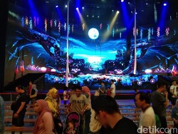 Akhir Pekan, Trans Studio Cibubur Ramai Pengunjung