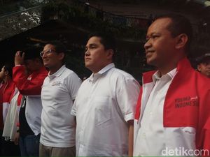 Usai Pertemuan Jokowi-Prabowo, Erick Thohir Bertemu Sandiaga di Acara Milenial Usai Pertemuan Jokowi-Prabowo, Erick Thohir Bertemu Sandiaga di Acara Milenial