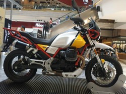 Isi Penuh Tangki 23 Liter, Moge V85TT Bisa Tempuh 400 Km