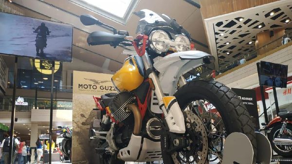 Moto Guzzi V85TT yang Dibanderol Rp 650 Juta