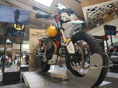 Moto Guzzi V85TT yang Dibanderol Rp 650 Juta