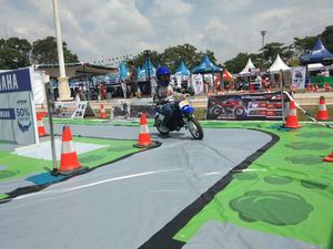 Melihat Aksi Para Bikers Cilik Jajal Motor di BYMS Binjai