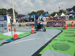 Melihat Aksi Para Bikers Cilik Jajal Motor di BYMS Binjai