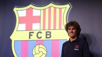 Antoine Griezmann masuk ke jajaran atas pembelian termahal Barcelona sepanjang sejarah saat direkrut dari Atletico Madrid seharga 120 juta euro pada musim panas 2019. (Foto: Albert Gea/Reuters)