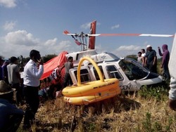 Ini Penyebab Helikopter Angkut 3 Bule Jatuh di Dekat Bandara Lombok