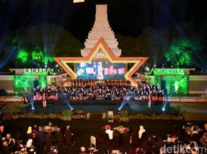 Ratusan Seniman Cilik Suguhkan Musik Etnik Moderen yang Apik