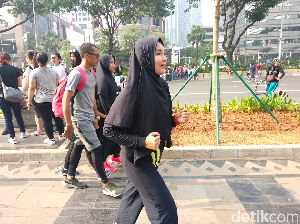Hijab Tak Halangi Soraya Larasati untuk Rutin Olahraga