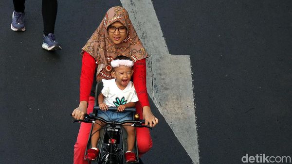 Ajak Anak Hidup Sehat dengan Berolahraga di CFD