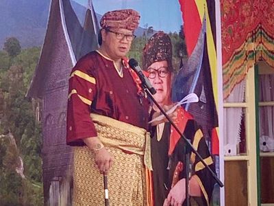 Delvian Syafri Diangkat Jadi Dato Pangeran Nan Mudo