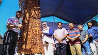 Wow, Ada Sate Raksasa di Ponorogo