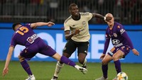 Menghadapi Perth Glory, MU tampil dominan dari awal sampai akhir. Paul Kane/Getty Images.