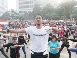 Hari Koperasi Nasional, Kemenkop Gelar Senam Bareng di CFD Jakarta