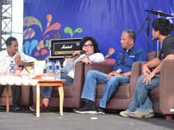 Penasaran, Jurnalis Asal Malaysia Liput Festival Crossborder Nunukan