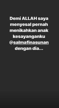 Penyesalan Sunan Kalijaga soal Kegagalan Pernikahan Salmafina