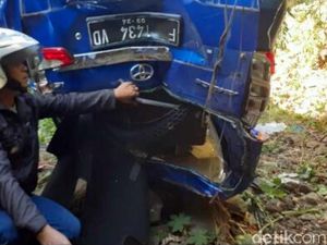 Mobil Masuk Jurang di Jalan Geopark Ciletuh, Sopir Tewas
