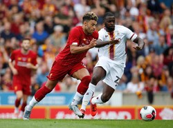 Dalam pertandingan di Norther Commercials Stadium, Minggu (14/7/2019) malam WIB, Liverpool masih belum banyak diperkuat oleh pemain intinya. Meski demikian, Dejan Lovren kembali ke starting XI. Hope Akpan Action Images via Reuters/Ed Sykes.