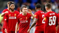 Liverpool meraih kemenangan keduanya di laga uji coba pramusim. The Reds menang 3-1 atas Bradford City. Reuters/Jason Cairnduff.